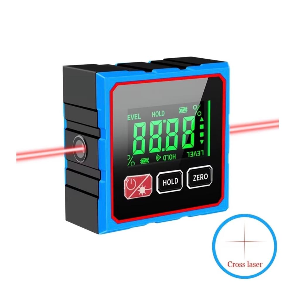INCLINOMETRO DIGITAL LASER CRUZ RECARGABLE