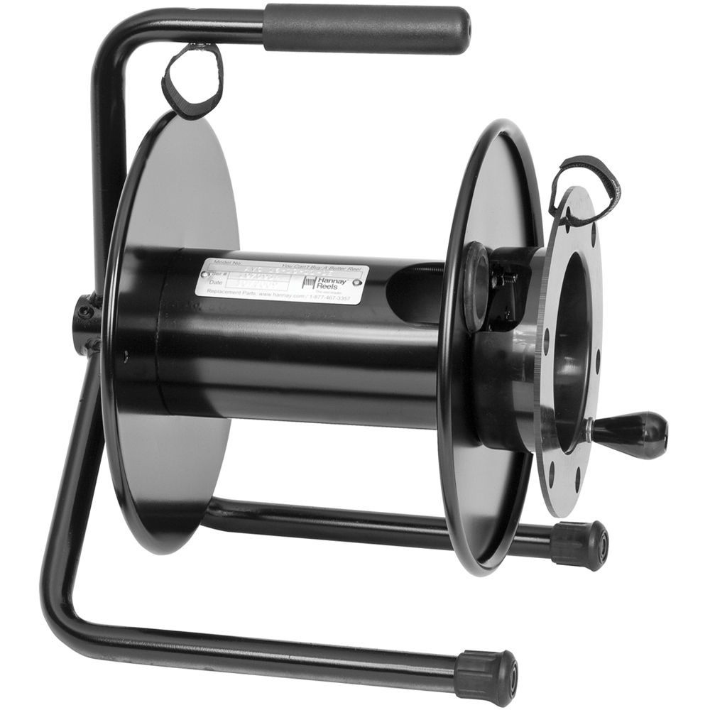Hannay Reels AVC16-10-11-DE Carrete Portátil para Almacenamiento de Cable con Extensión