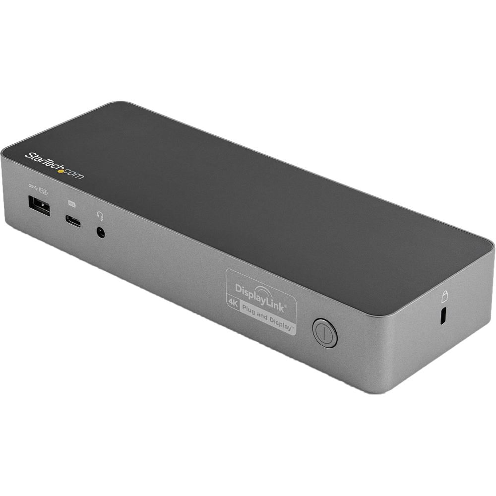 StarTech Estación de Acoplamiento Universal USB Híbrida para Laptop - Soporta 4K, 100W P