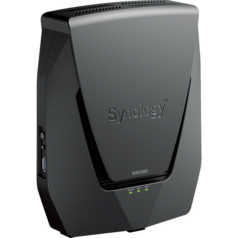 Synology Router WRX560 AX3000 Dual-Band 2.5G y Gigabit, Wi-Fi 6, 3000 Mb/s, 3 Puertos Giga