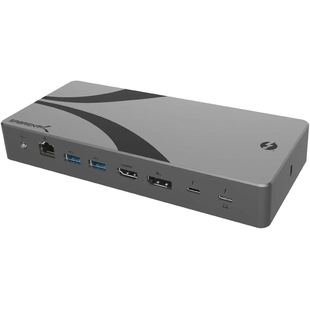 Sabrent Docking Station Thunderbolt 4 con 60W Power Delivery, 2x Thunderbolt 4, 2x USB-C 3