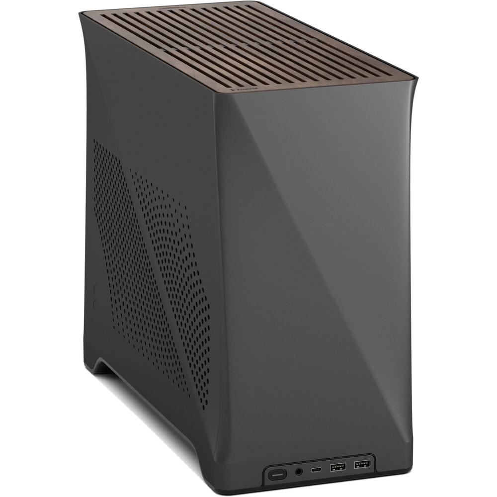 Fractal Design Era 2 Mini-ITX Case Charcoal Gray - Soporte para Mini-ITX, Estructura de Al