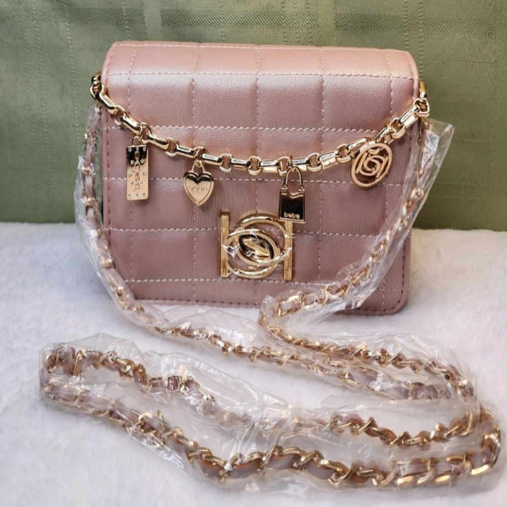 Cartera mini Crossbody palo rosa