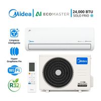 Aire Acondicionado MIDEA AI ECOMASTER SPLIT INVERTER 24000 BTU SOLO FRIO