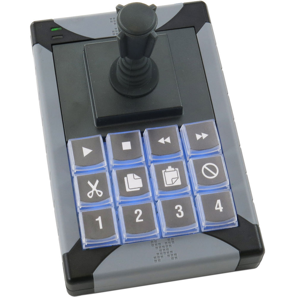 X-keys XK-12 Joystick USB con Teclado Macro de 12 Botones Retroiluminados