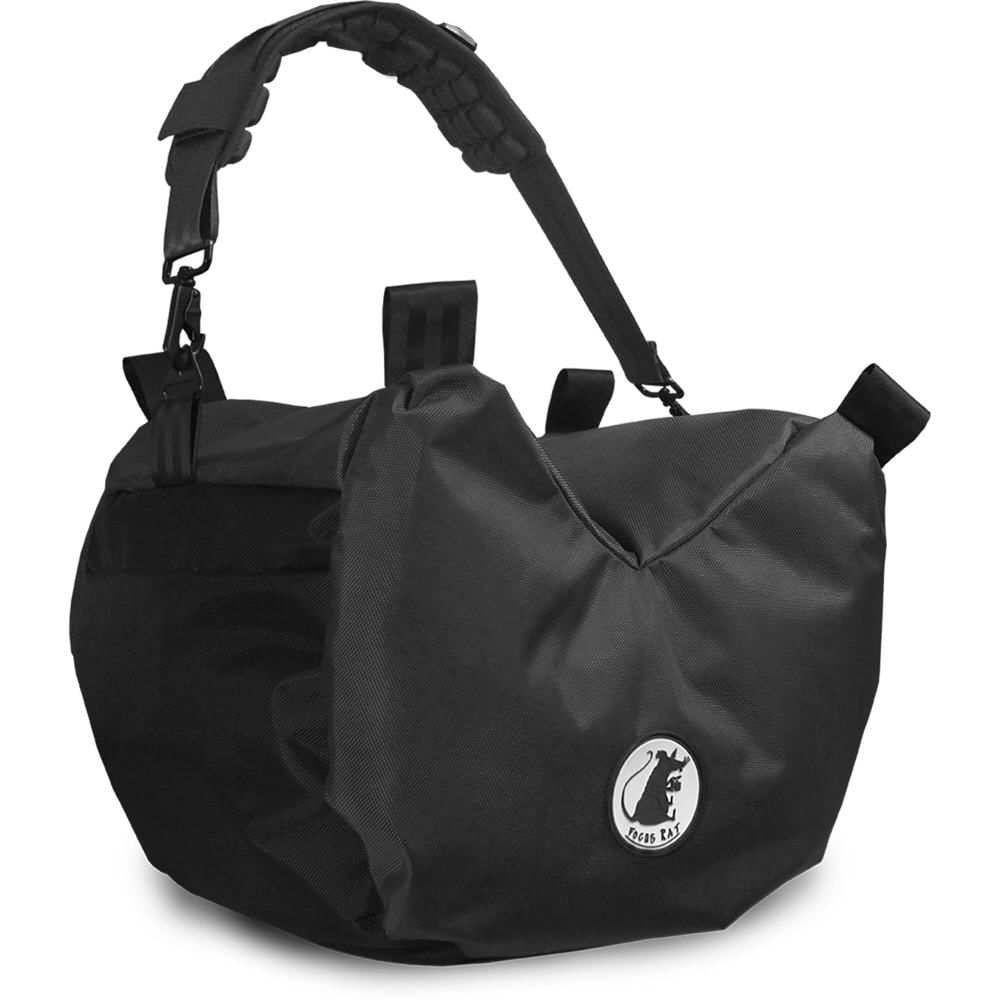FOCUS RAT Rat Bag V3 Grande True Black - Capacidad de Carga de 33 lb, Tejido Cordura Resis