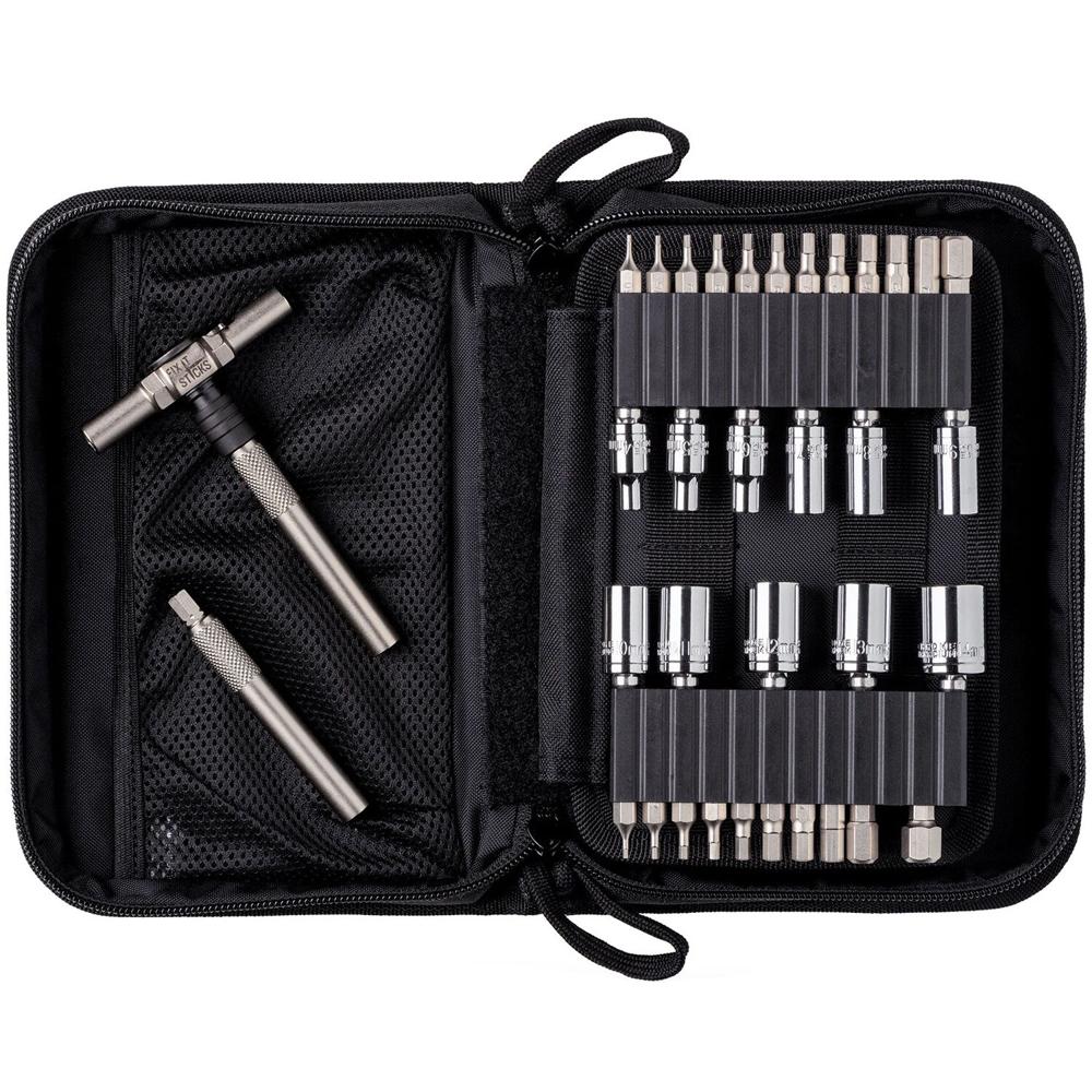 Fix It Sticks Kit de Herramientas de Manejo Universal con 22 Destornilladores de 1/4"" y Es