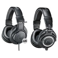 Audio-Technica Monitor Kit ATH-M50x con 4 Auriculares ATH-M20x