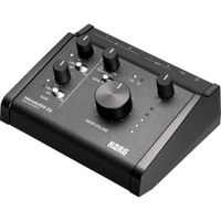 Korg microAUDIO 22 Interfaz de Audio USB-C 2x2 con 24-Bit/192 kHz, 2 Entradas XLR-1/4"" Com