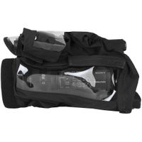 PortaBrace Rain Slicker para Sony HXR-NX100 - Nylon 3 capas, Ventanas de Vinilo, Visera De