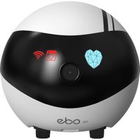 enabot Ebo Air Robot de Seguridad Inteligente con Cámara 1080p, Detección de Movimiento
