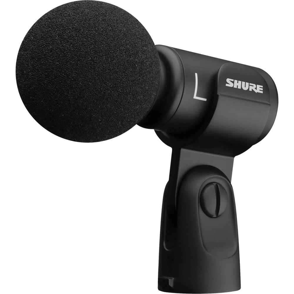 Shure MV88+ Home Kit Micrófono Estéreo Digital USB con Monitoreo en Tiempo Real y Cables