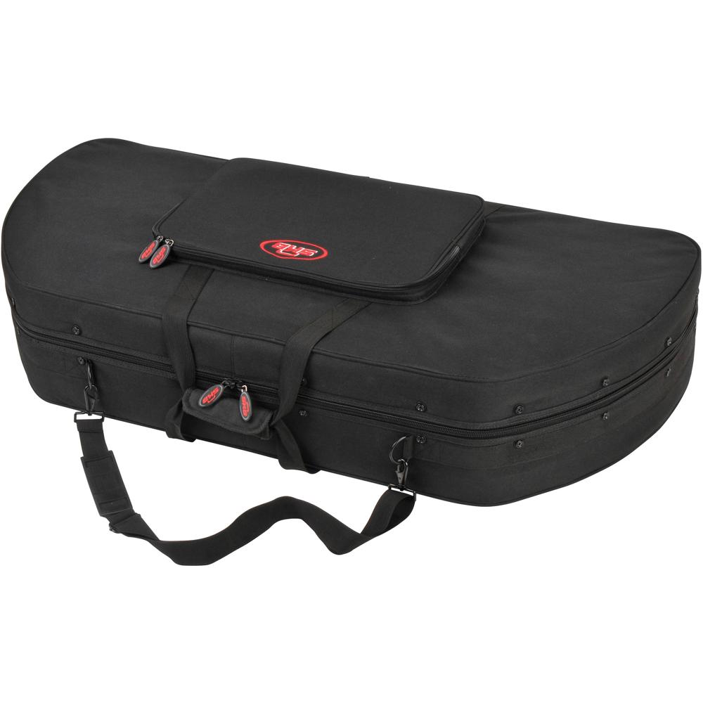 SKB Funda para Arco Hybrid 4120 - Nylon Balístico Resistente al Agua, Color Negro, con Co