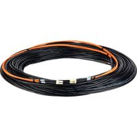 Camplex Cable de Fibra Óptica Multimodo OM1 de Dos Canales 100' con Conectores LC