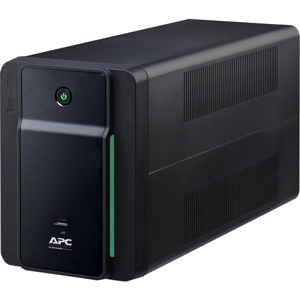 APC UPS BVK Series 1200VA 650W con 8 Salidas NEMA 5-15R, Carga USB-C y USB-A, Protección