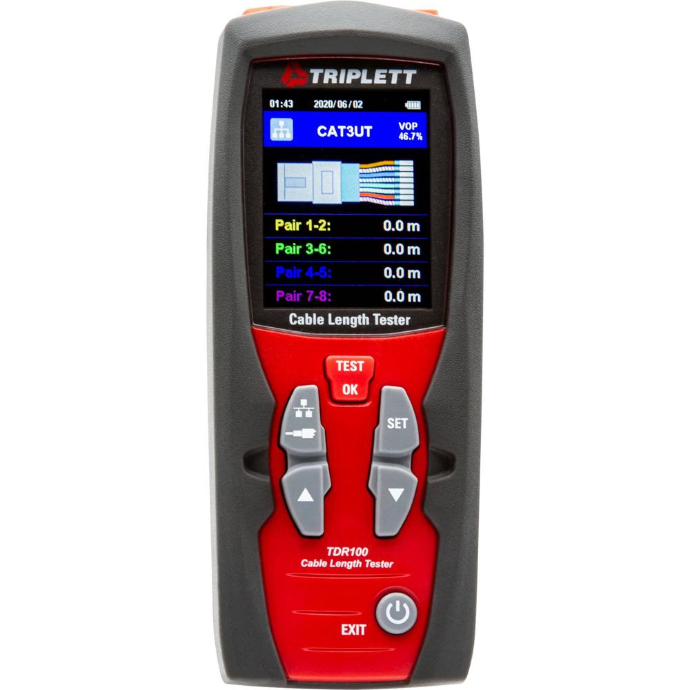 Triplett TDR100 Medidor de Longitud de Cable con Tecnología TDR