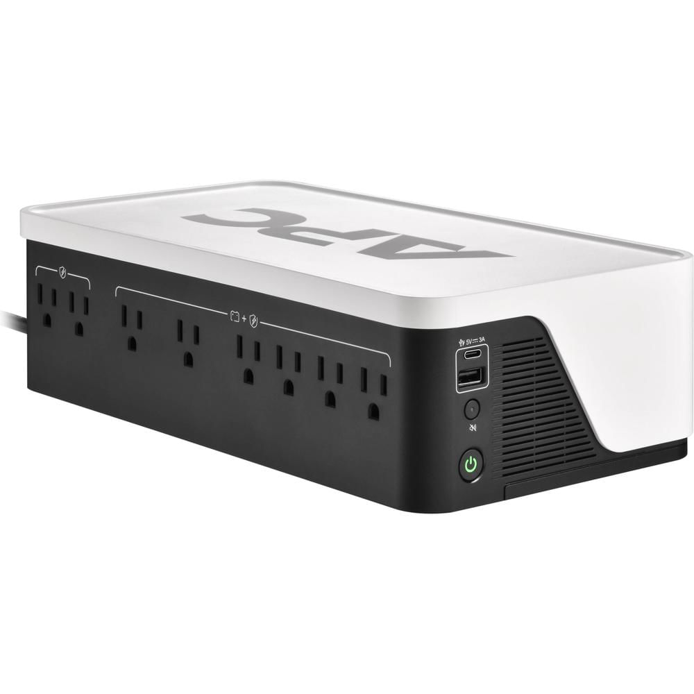 APC Sistema Back-UPS BE1050G3, 1050VA, 600W, 8 Salidas NEMA 5-15R, Protección contra Sobr
