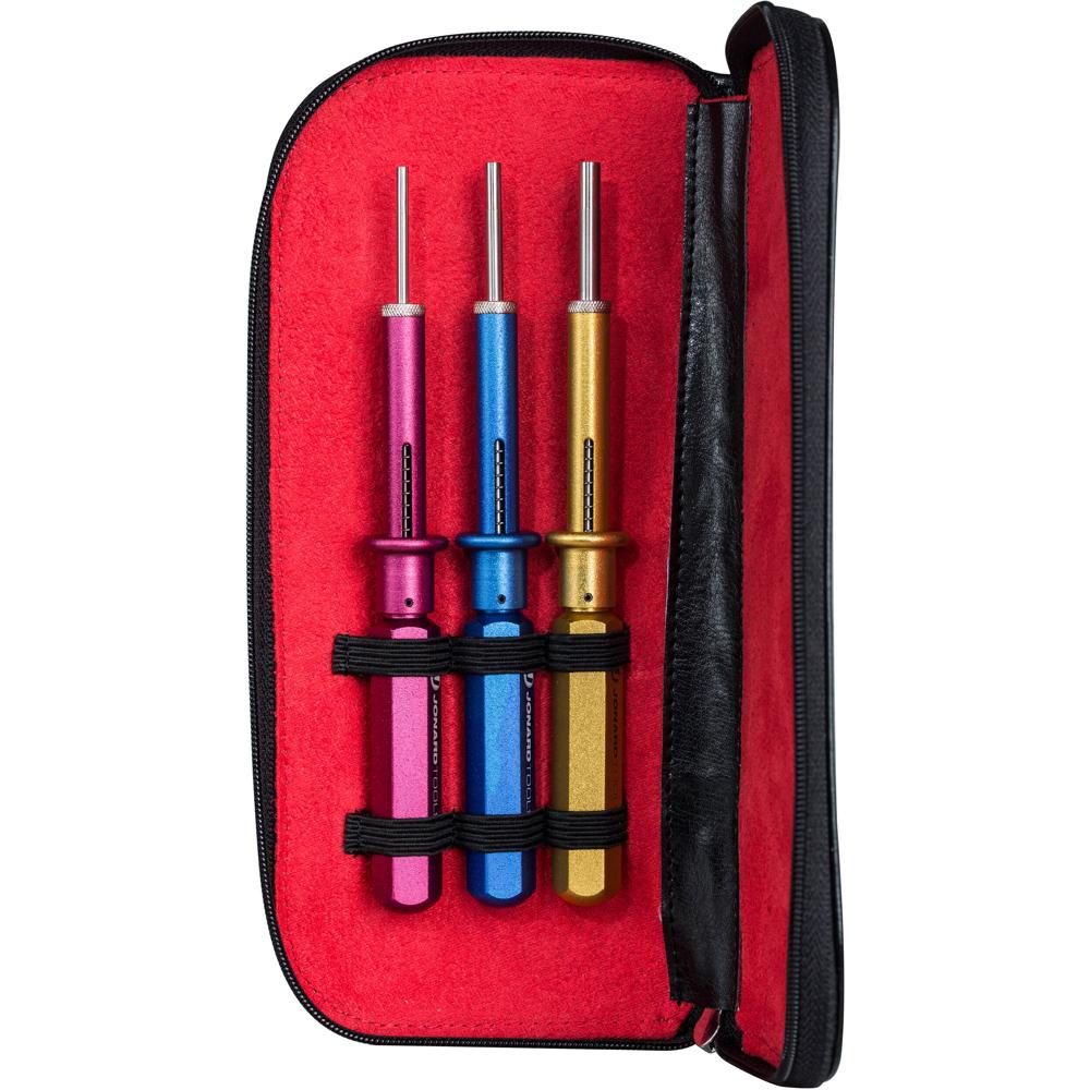 Jonard Tools Kit de Herramientas de Extracción KR-260 para Contactos Frontales - Aluminio