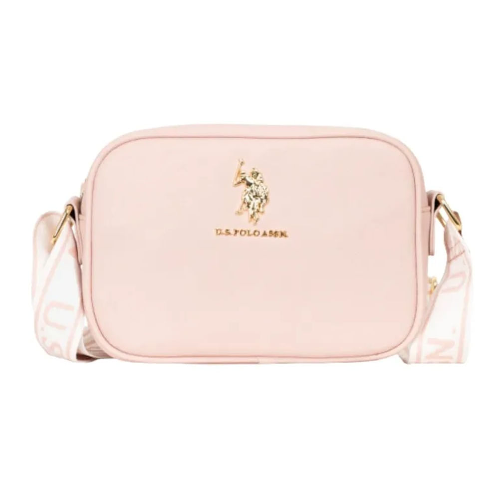 CARTERA CROSSBODY US POLO ASSN CANVAS CLASSIC ZIP ROSA Rosado
