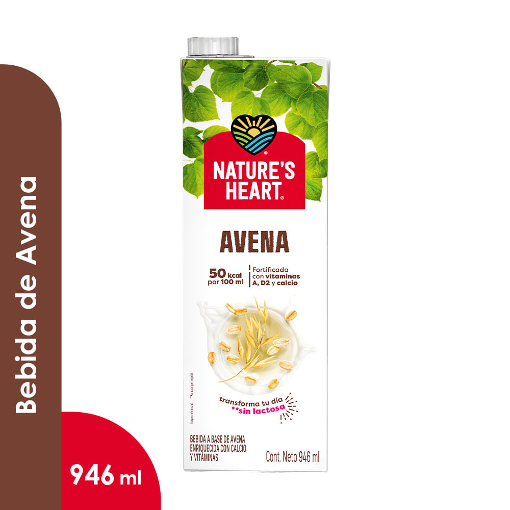Bebida de Avena NATURE'S HEART Caja 946ml