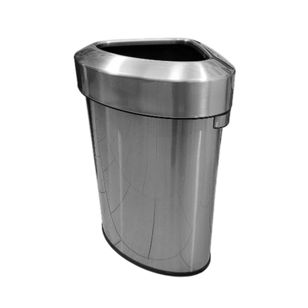 Tacho Acero Inoxidable Esquinero x 60 Litros.