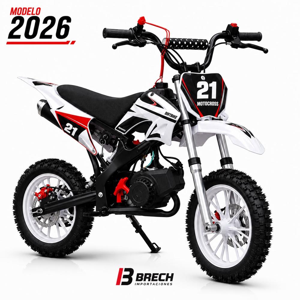 MOTO CROSS APOLO 49CC 2 TIEMPOS A GASOLINA TODOTERRENO 2026