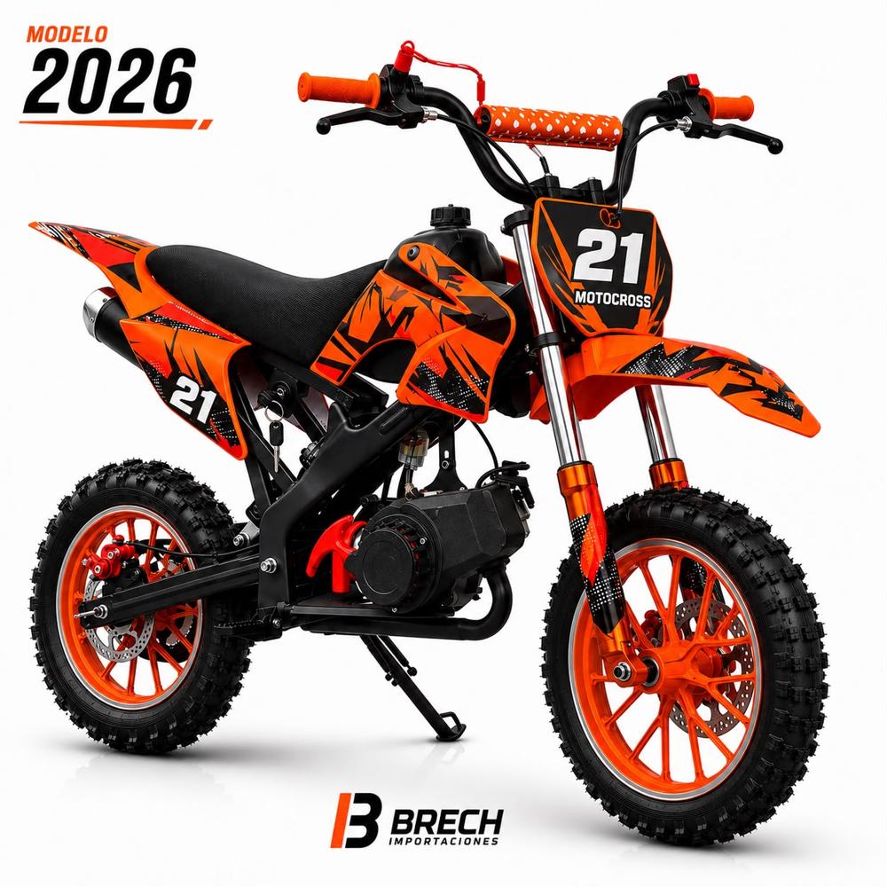 MOTOCROSS APOLO 49CC 2 TIEMPOS A GASOLINA TODOTERRENO 2026