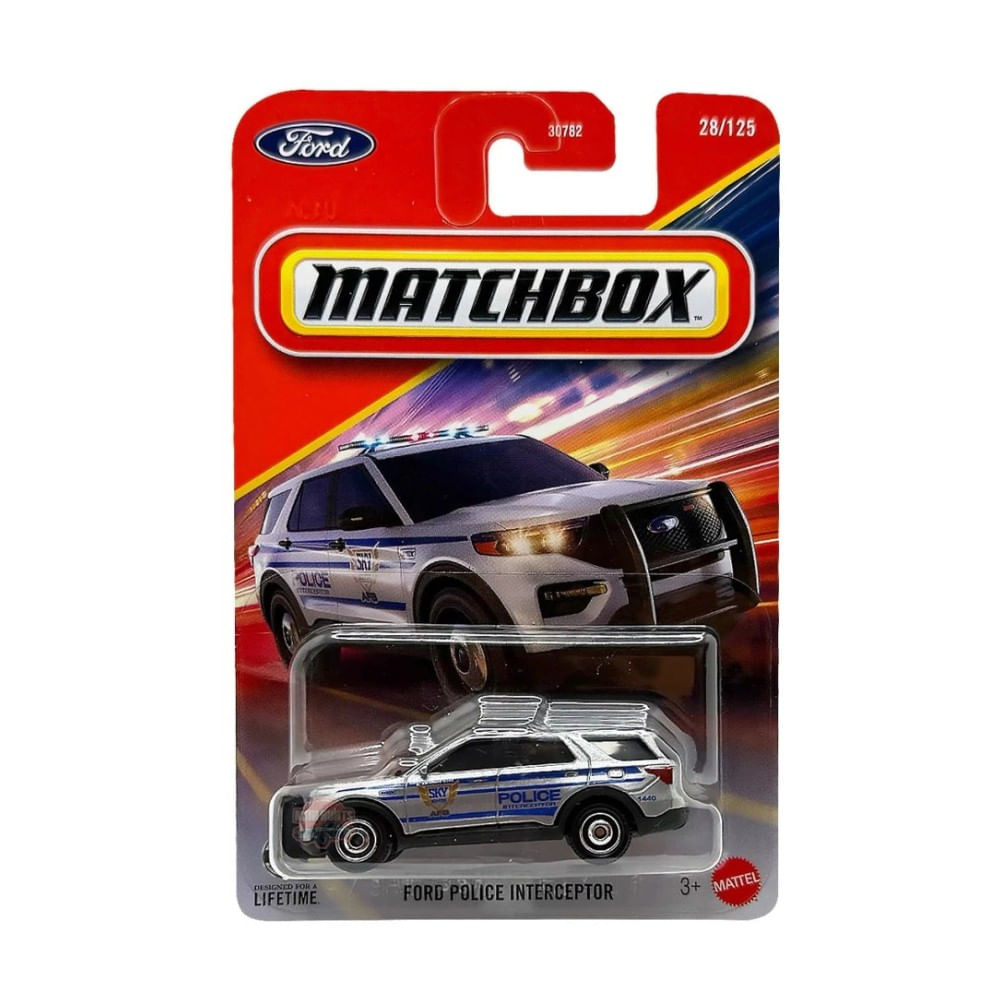 Matchbox Ford Police Interceptor 1-64