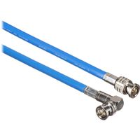 Canare Cable de Video HD-SDI L-5CFW 100' con Conectores BNC Macho y Macho en Ángulo Derec