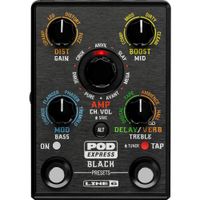 Line 6 POD Express Pedal de Guitarra Amplificador y Procesador de FX - 7 Amps, 7 Cabs, 17