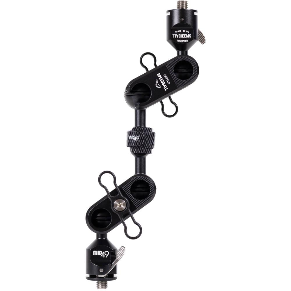 MID49 Brazo Articulado para Monitor Universal 3"" con Sistema de Montaje 1/4""-20 y 3/8""-16