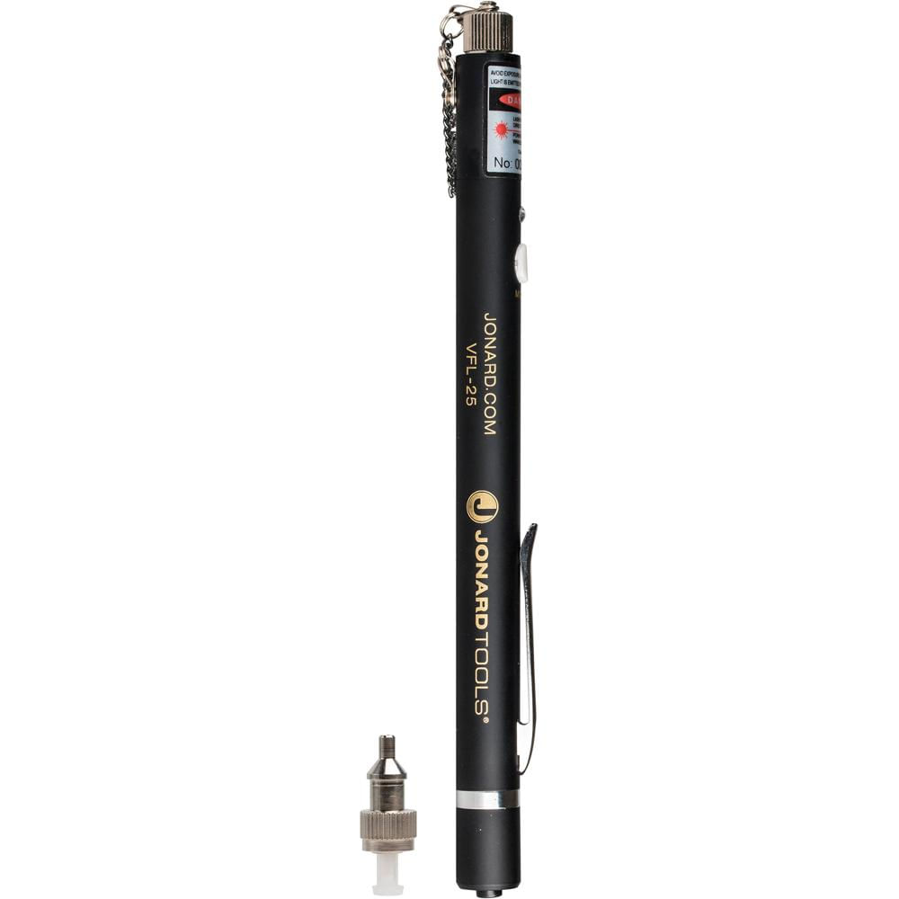 Jonard Tools VFL-150 Kit Localizador de Fallas Visual con Diodo Láser 650nm, Adaptador LC