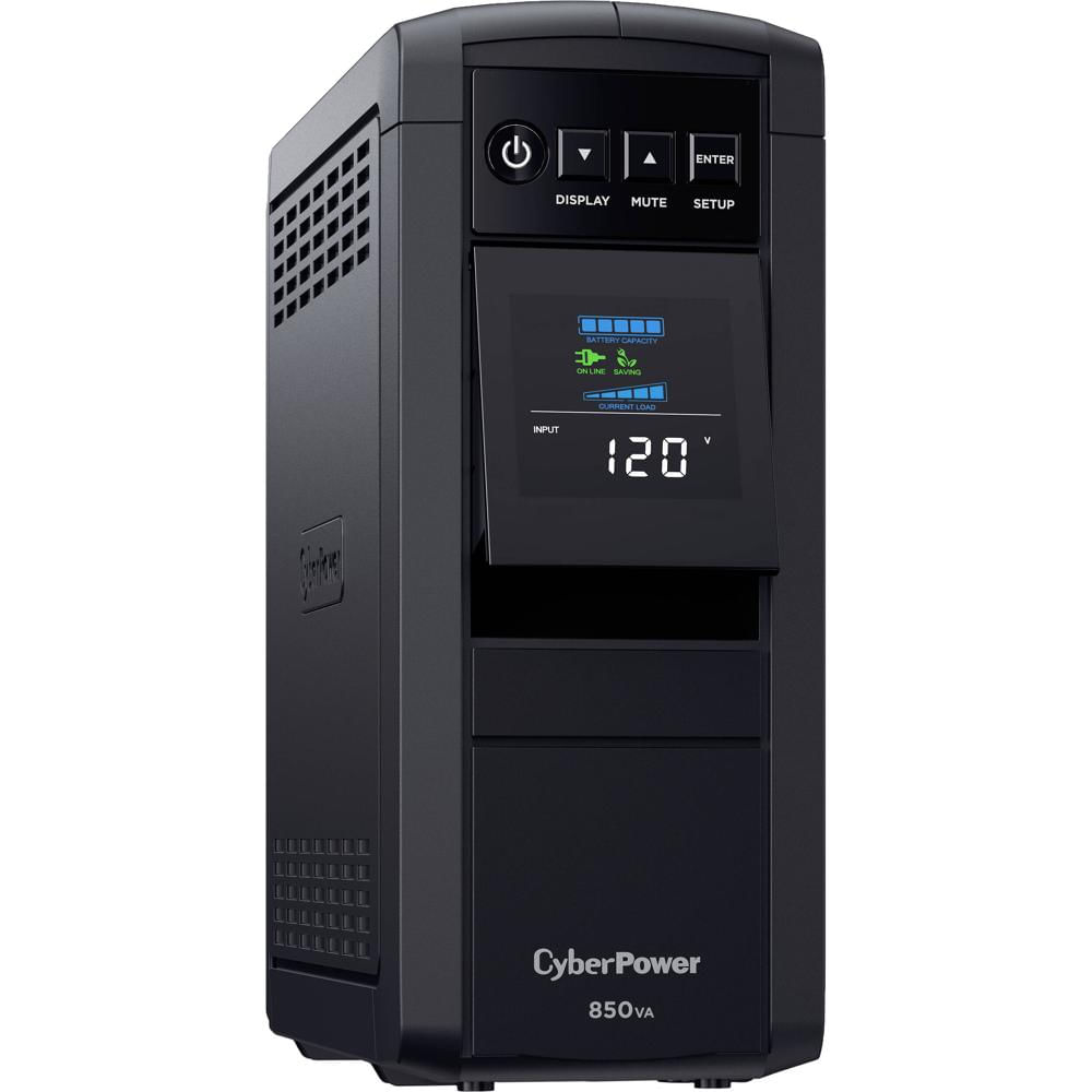 CyberPower CP850PFCLCD UPS 850VA 510W Sine Wave con 10 Salidas y Protección contra Sobret