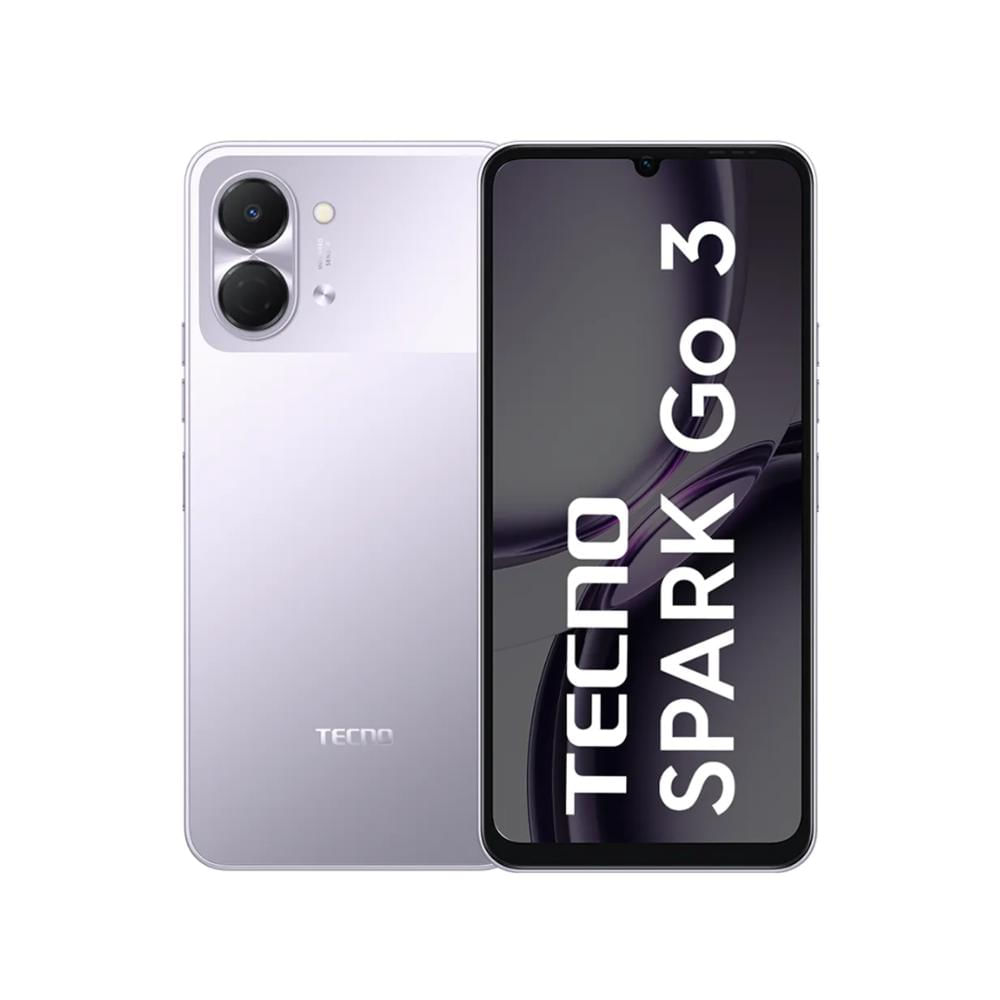 TECNO SPARK GO3 128GB 4RAM PURPURA