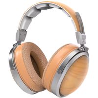 FiiO FT1 Auriculares Cerrados Over-Ear de 60mm con Aislamiento de Sonido - Madera de Nogal