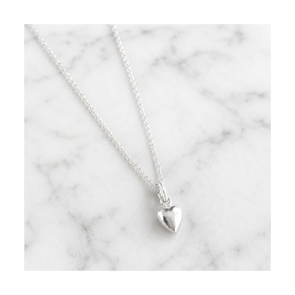 Collar Para Mujer Con Dije Corazón De Plata 925 Regalo Ideal Para Mujer