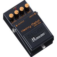 BOSS Pedal de Distorsión HM-2W Heavy Metal con Modo Estándar y Personalizado