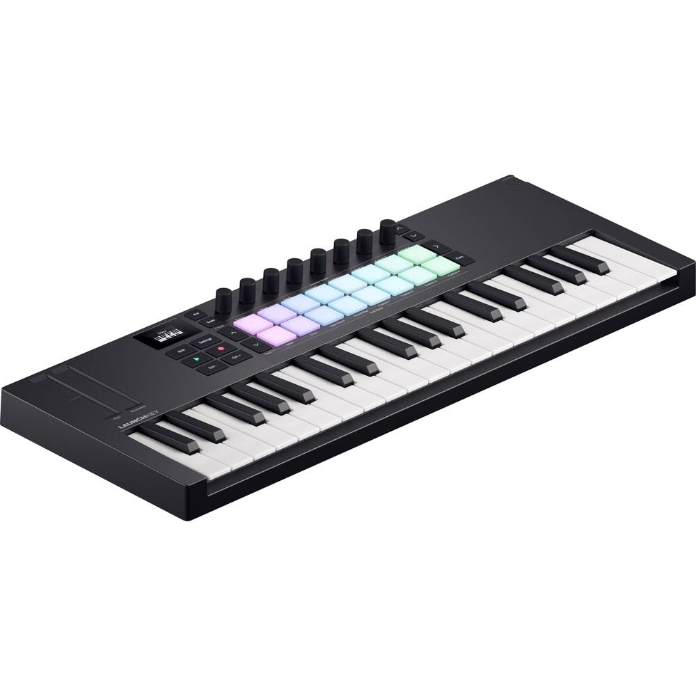Novation Launchkey Mini 37 MK4 Controlador MIDI USB - 37 Teclas Mini Sensibles a la Veloci
