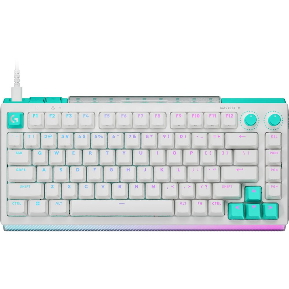 Logitech Teclado Mecánico G512 X 75 Dual Swap - Interruptores Lineales, Retroiluminación