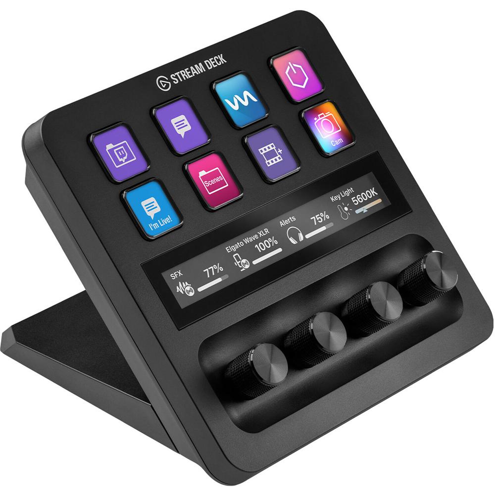Elgato Stream Deck + Consola de Streaming con Pantalla Táctil LCD de 4.2"" y 12 Controles