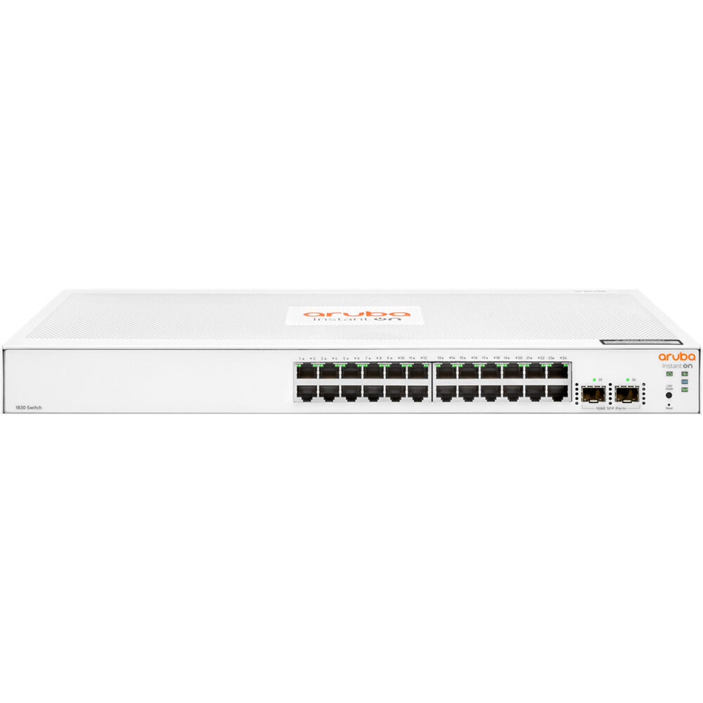 HPE Networking Instant On 1830 JL812A Switch Gestionado 24 Puertos Gigabit con 2 Puertos S