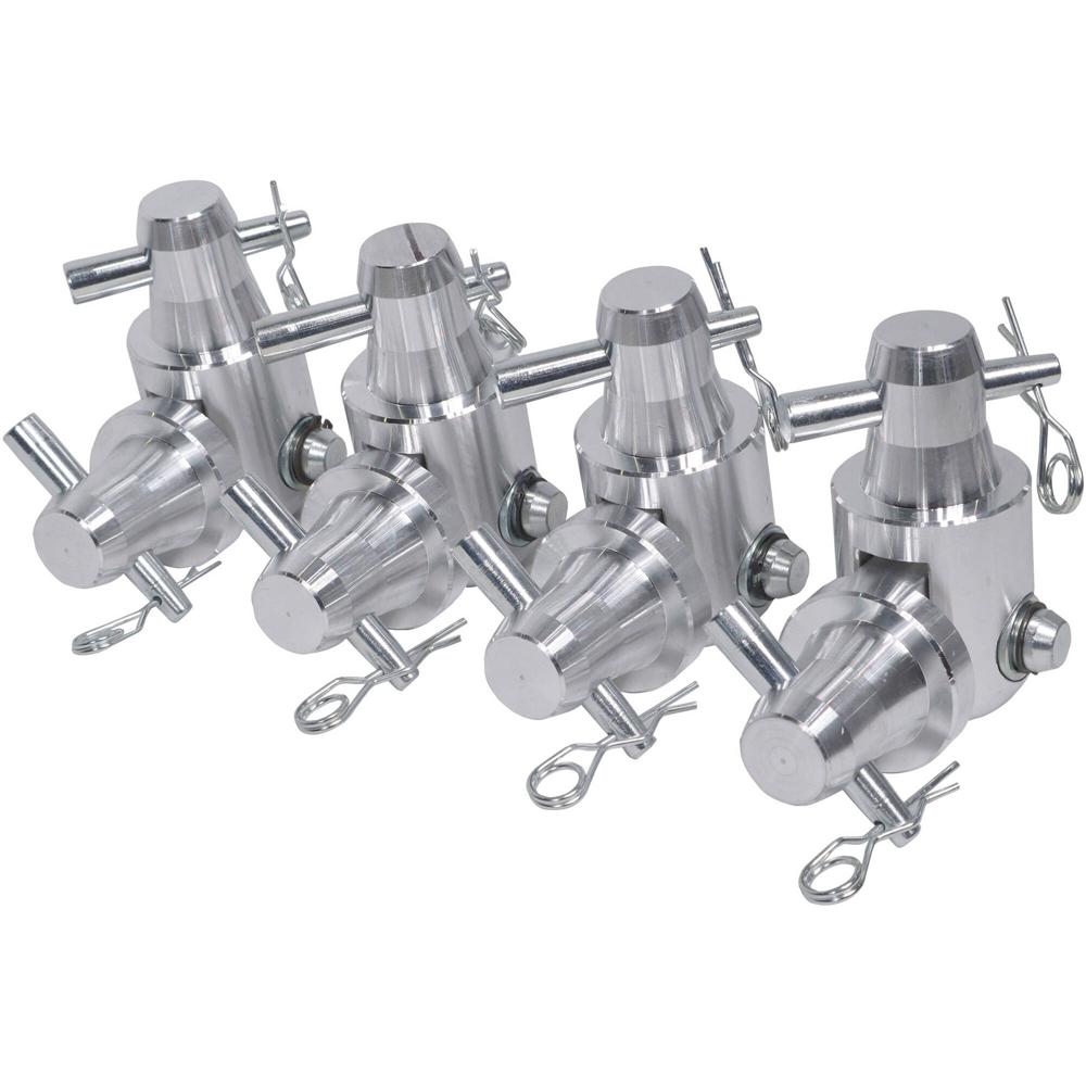 ProX Bisagras para Bloques de Torre Truss F31, F32, F34 - Paquete de 4 - Aluminio 6082-T6