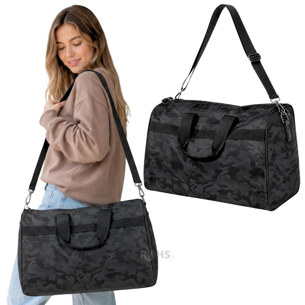 Bolso Maletín De Viaje Deportivo Impermeable Con Correa Ajustable