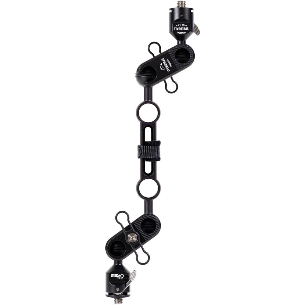 MID49 Brazo Articulado para Monitor Universal 6"" con Sistema de Montaje 1/4""-20 y 3/8""-16