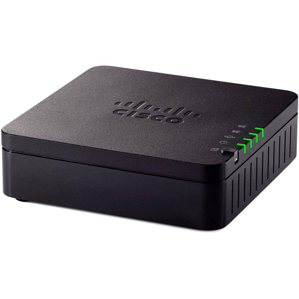 Cisco ATA 192 Adaptador de Teléfono Analógico a Ethernet 2 Puertos RJ11 y 2 Puertos Ethe