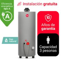 TERMOTANQUE 76L RHEEM GAS NATURAL GN
