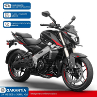 Moto Bajaj Pulsar NS 400 Z Negro Rojo