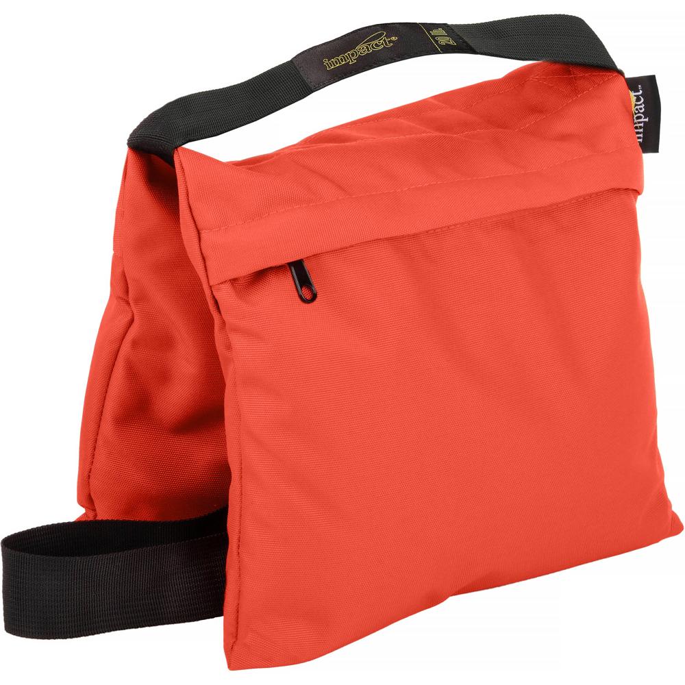Impact Saddle Sandbag 20 lb Naranja - Nylon Cordura Resistente al Agua con Doble Cierre y