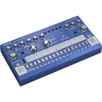 Behringer RD-6-BU Máquina de Ritmos Analógica Azul con 8 Sonidos y Secuenciador de 16 Pa