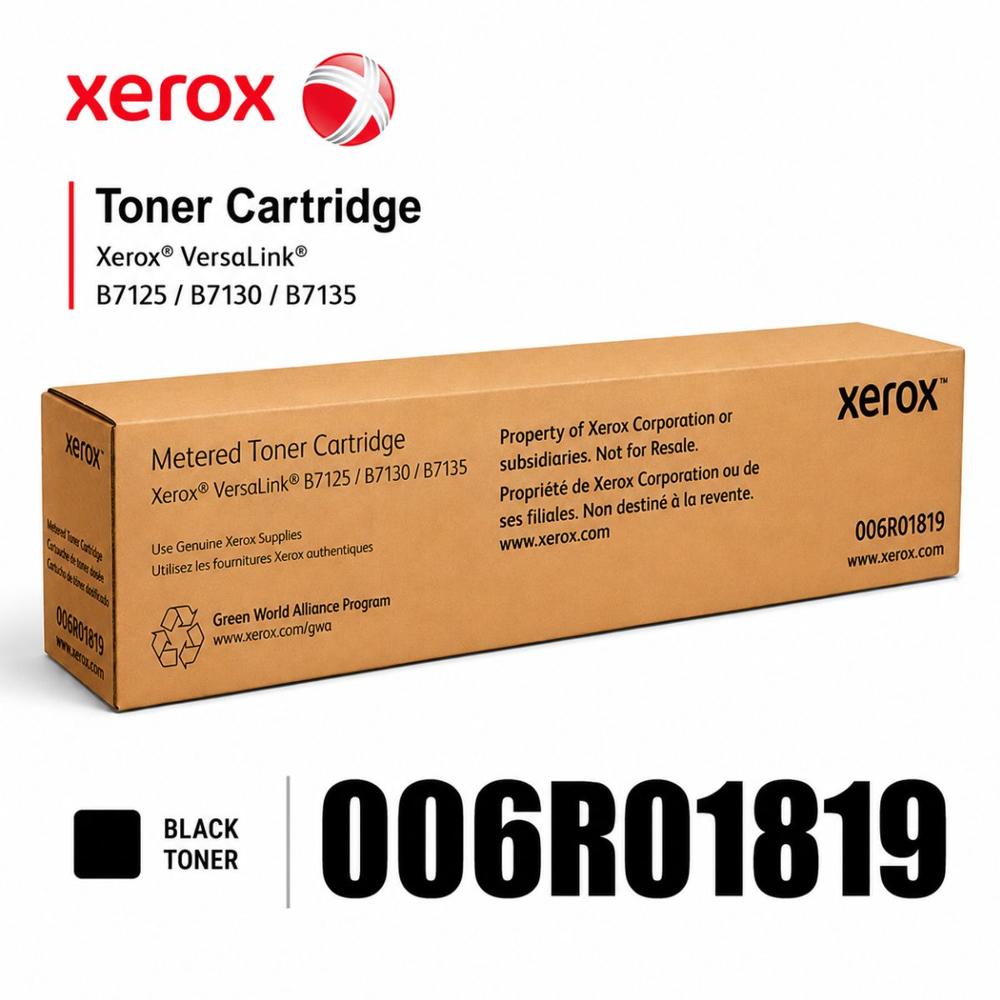 TONER XEROX 006R01819 NEGRO PARA VERSALINK B7125 B7130 B7135 31 KPGS